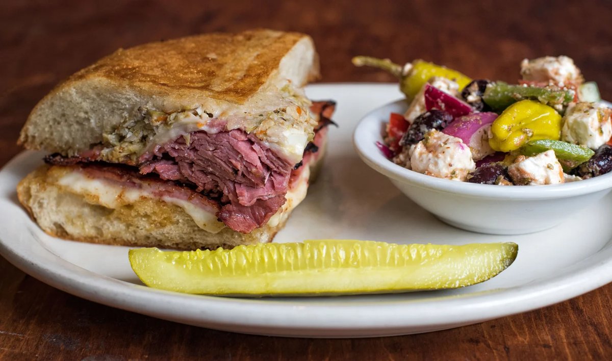 River Street Deli sandwich plate